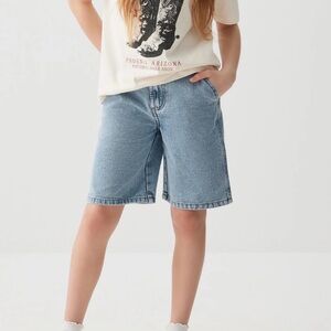 Ardene Kids Blue Denim Shorts
